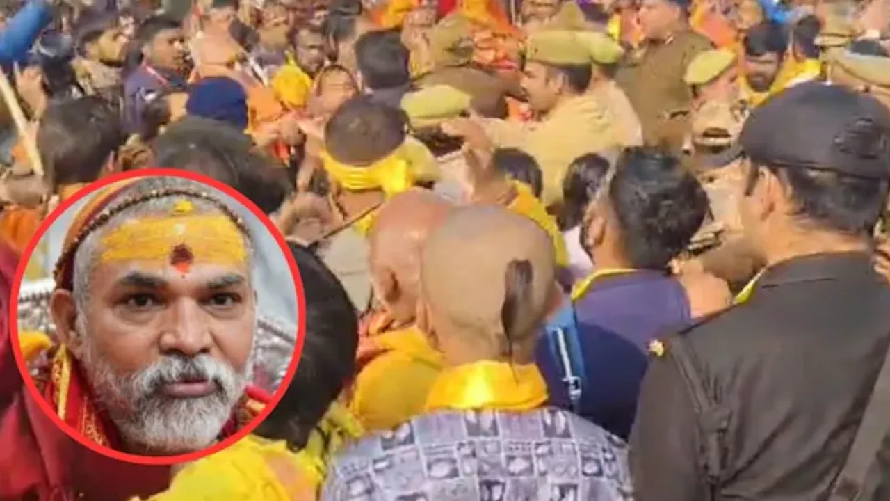  अनशन पर शंकराचार्य.... माघ मेले में दूसरे दिन भी धरने पर बैठे महंत, भारी-भीड़ में अभद्रता का आरोप   