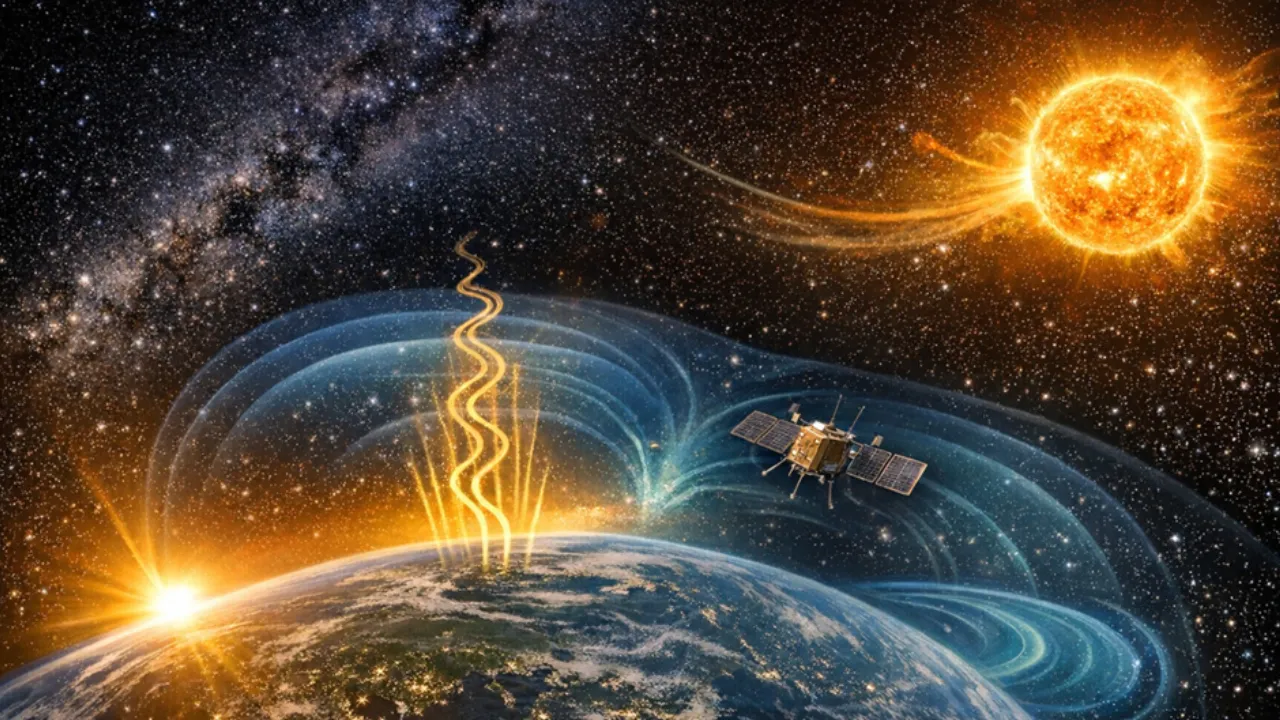 सूर्यास्त के बाद धरती से निकलता है रहस्यमय विकिरण  