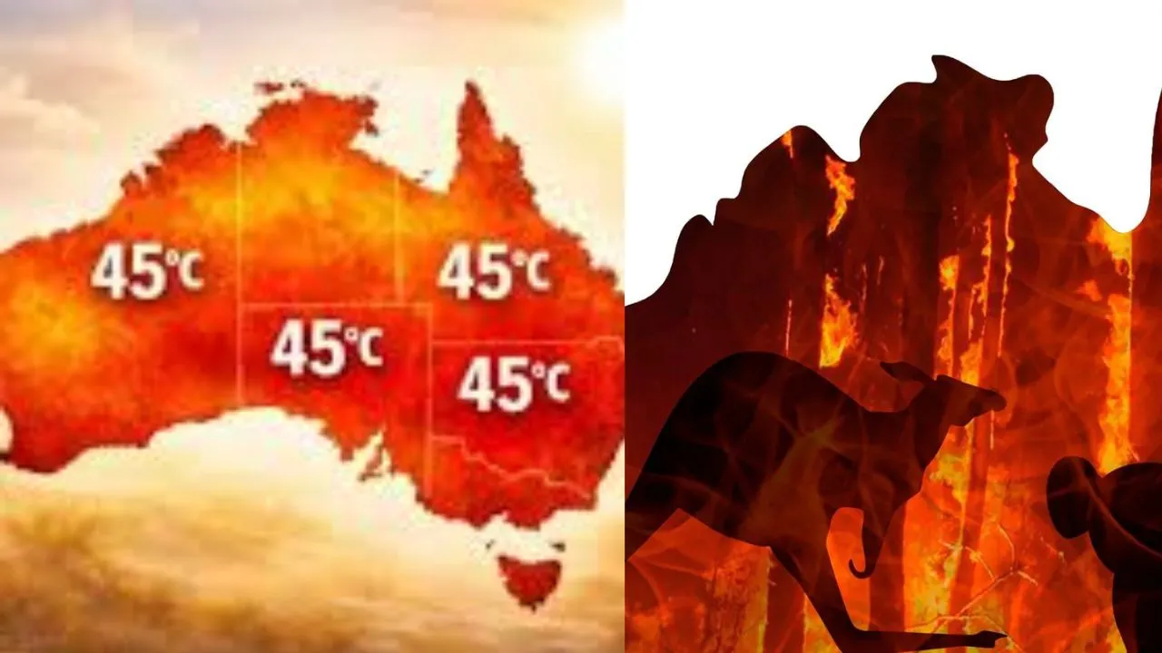 ऑस्ट्रेलिया में गर्मी ने तोड़े रिकॉर्ड:  मेलबर्न पार्क में भीषण गर्मी का प्रकोप,तापमान पहुंचा 50 डिग्री सेल्सियस के करीब 