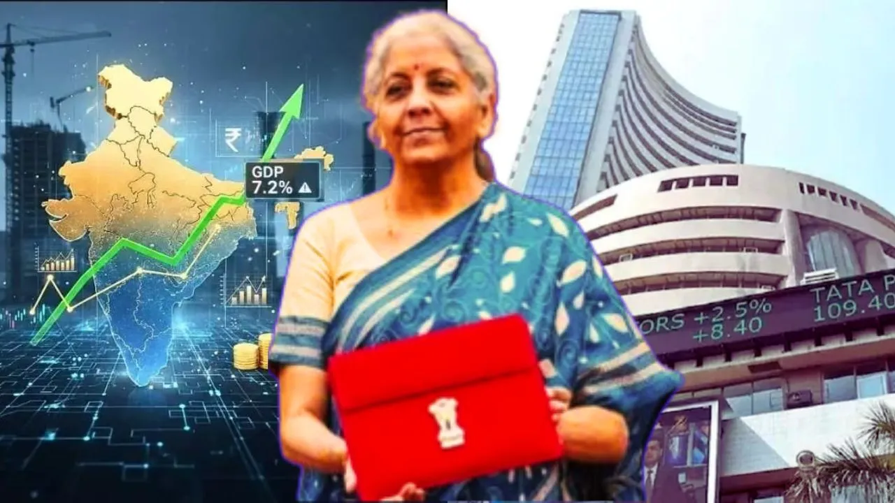 आर्थिक समीक्षा से बाजार गुलजार,  7. 2% वृद्धि का अनुमान, जानिए भारत की GDP में क्या होगा इसका असर 