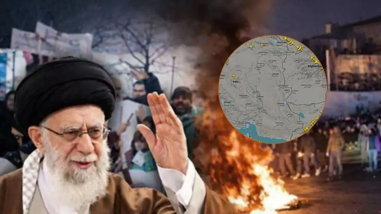 अमेरिका से तनाव के बीच ईरान ने बंद किया अपना एयरस्पेस, पायलटों के लिए नोटिस जारी 