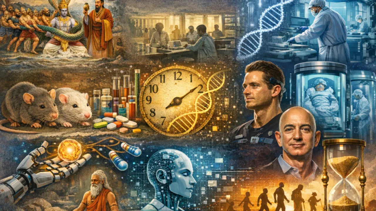 मृत्यु को चुनौती देने की मानवीय महत्वाकांक्षा और उसके वैज्ञानिक, नैतिक आयाम