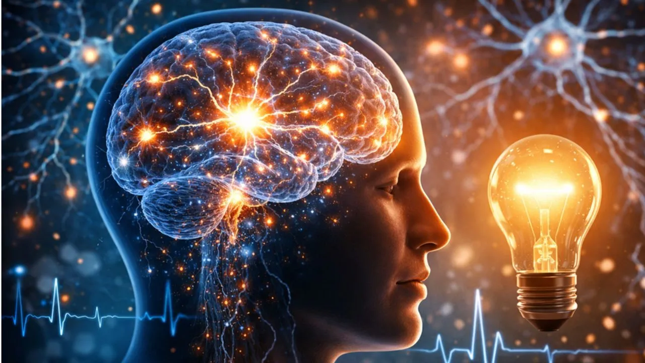 वैज्ञानिक फैक्ट:  मानव मस्तिष्क जला सकता है 20 वॉट का बल्ब