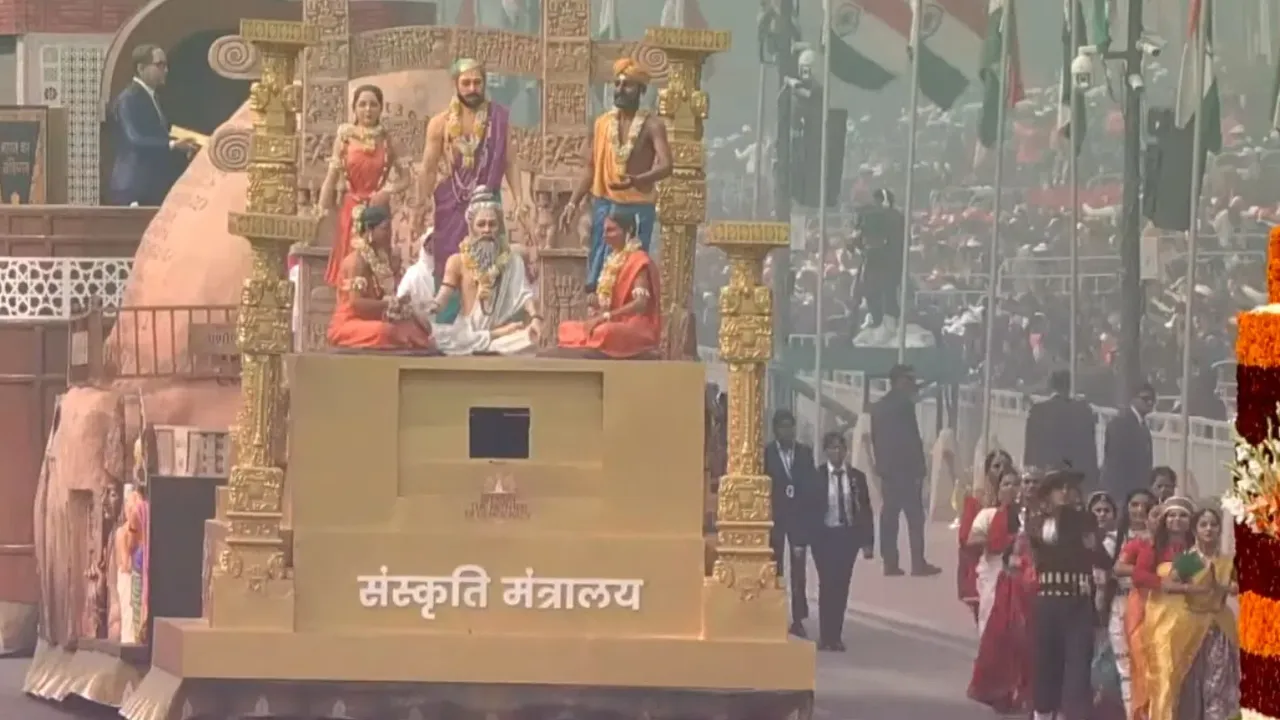 गणतंत्र दिवस पर भारत माता को नमन करेगी संस्कृति मंत्रालय की झांकी, मराठी गायक गाते दिखेंगे 'वंदे मातरम्' 