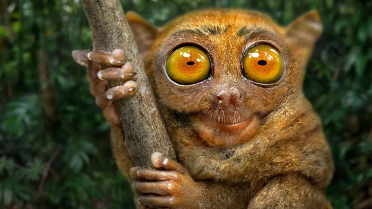जंगल की दुनिया:  एलियन जैसी शक्ल वाला मासूम प्राइमेट
