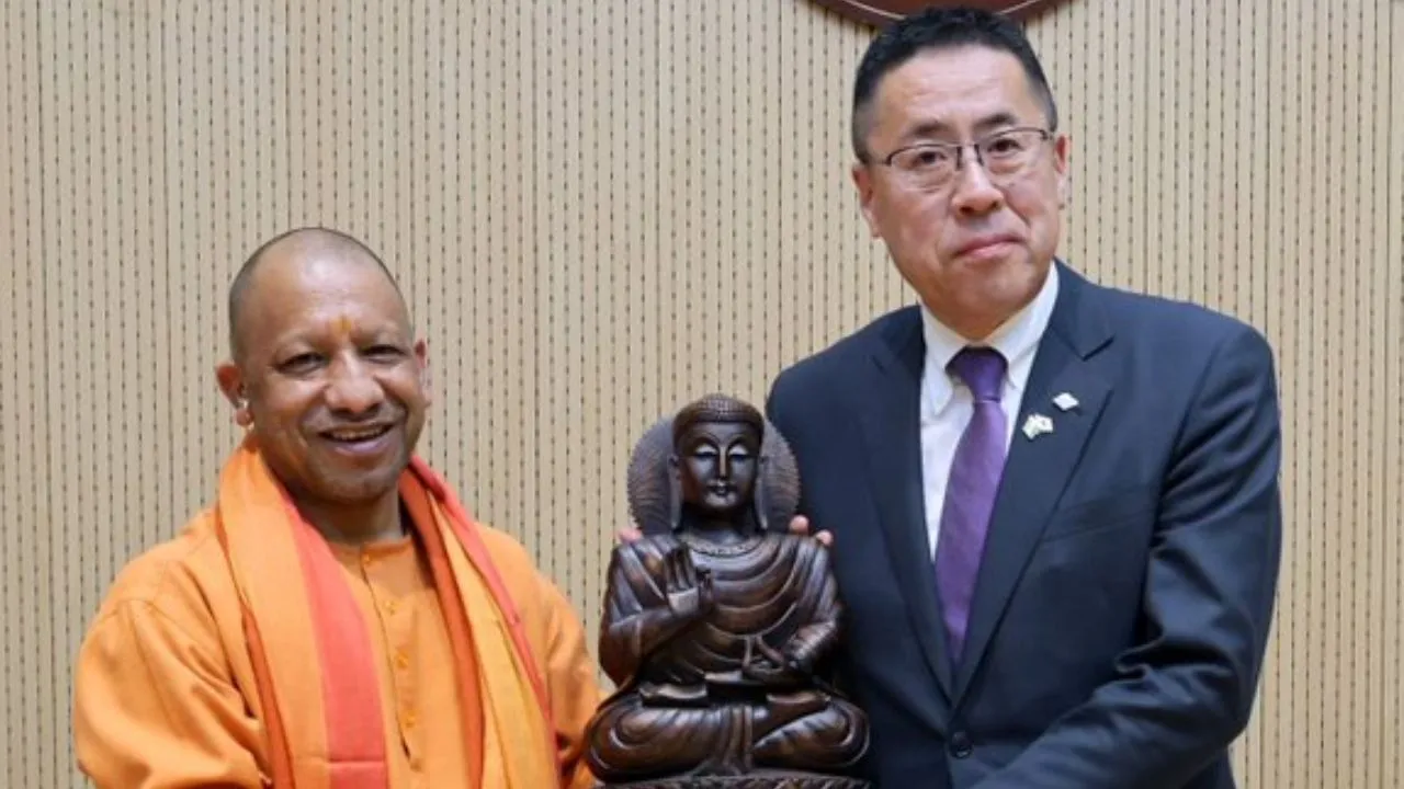 जापान के यामानाशी प्रान्त के उप-राज्यपाल से CM योगी की शिष्टाचार भेंट, यूपी-जापान को नई दिशा देने पर हुई चर्चा
