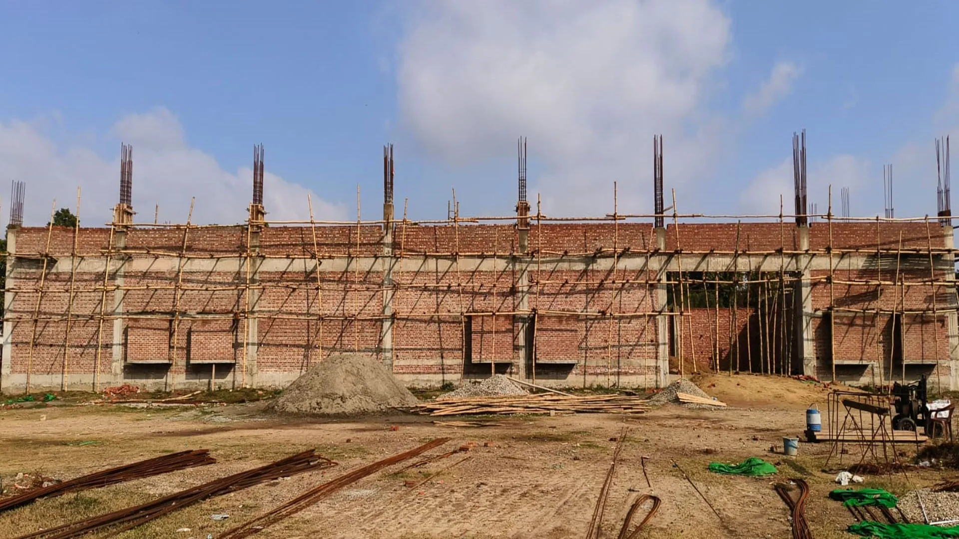 Bareilly: जीआईसी में मिनी स्टेडियम का 60 फीसदी निर्माण कार्य पूरा