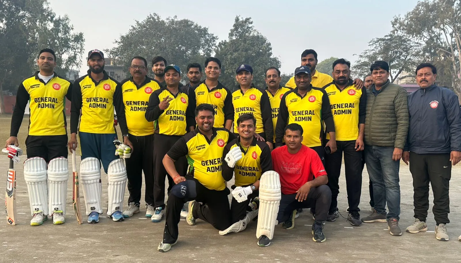 लखनऊ : अताउल्लाह के शतक से जनरल एडमिन ने दर्ज की शानदार जीत