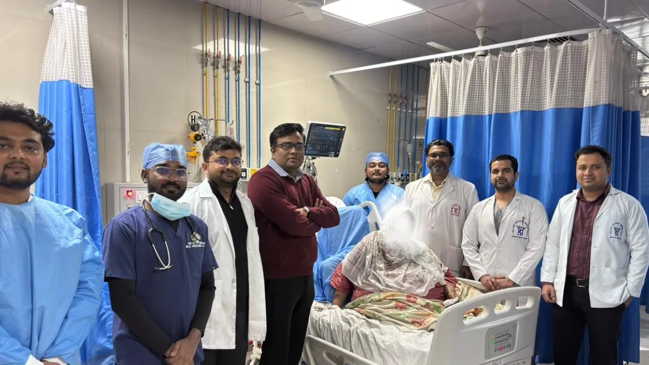 SGPGI : डॉक्टरों ने 140 किलो से अधिक वजन वाली महिला की जटिल सर्जरी की, 150 मिमी लंबी विशेष सुई से दी गई एनेस्थीसिया