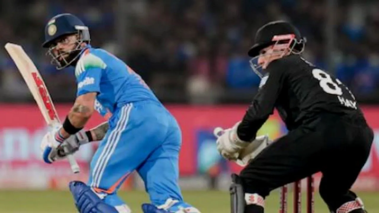 कोहली की विराट पारी का अंत : इंदौर वनडे में हारी टीम इंड‍िया, न्यूजीलैंड ने ODI सीरीज जीतकर रचा इतिहास