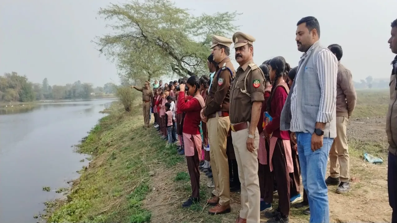 अंतर्राष्ट्रीय वेटलैंड दिवस पर सलारपुर झील में नेचर व बर्ड फेस्टिवल, बच्चों और ग्रामीणों को मिला जैव विविधता का संदेश