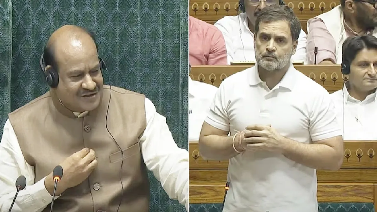  राहुल गांधी ने बिरला को लिखा पत्र, कहा- विपक्ष के नेता को बोलने से रोकना लोकतंत्र की परंपरा पर आघात 