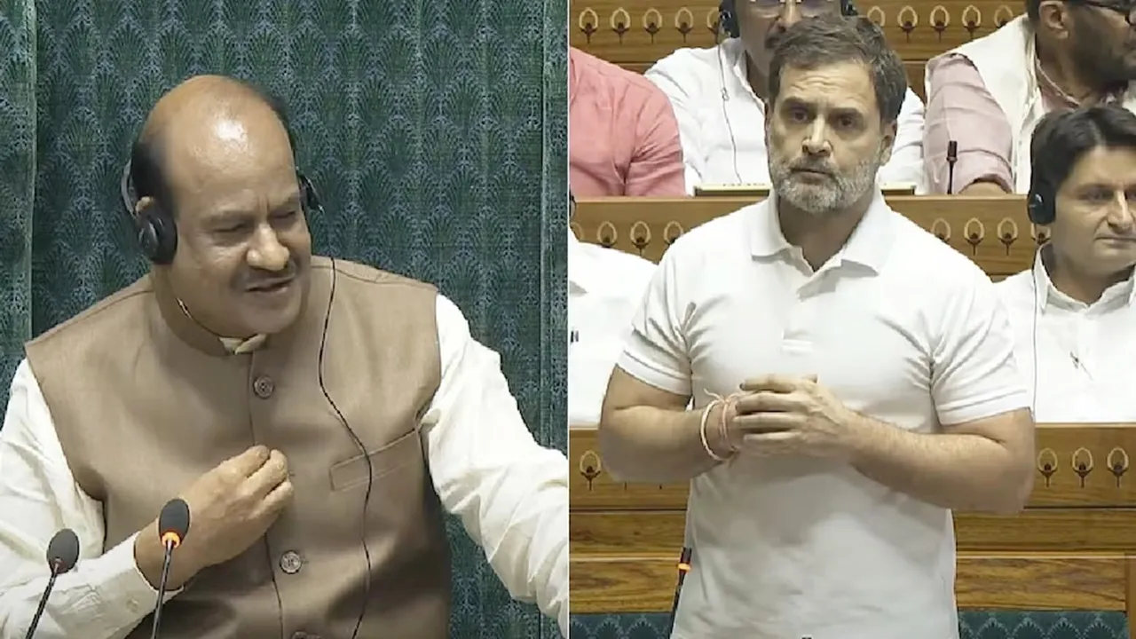 ओम बिरला का राहुल गांधी पर पलटवार : कहा- बोलने की अनुमति देना, नहीं देना नियम प्रक्रिया से निर्धारित होता है