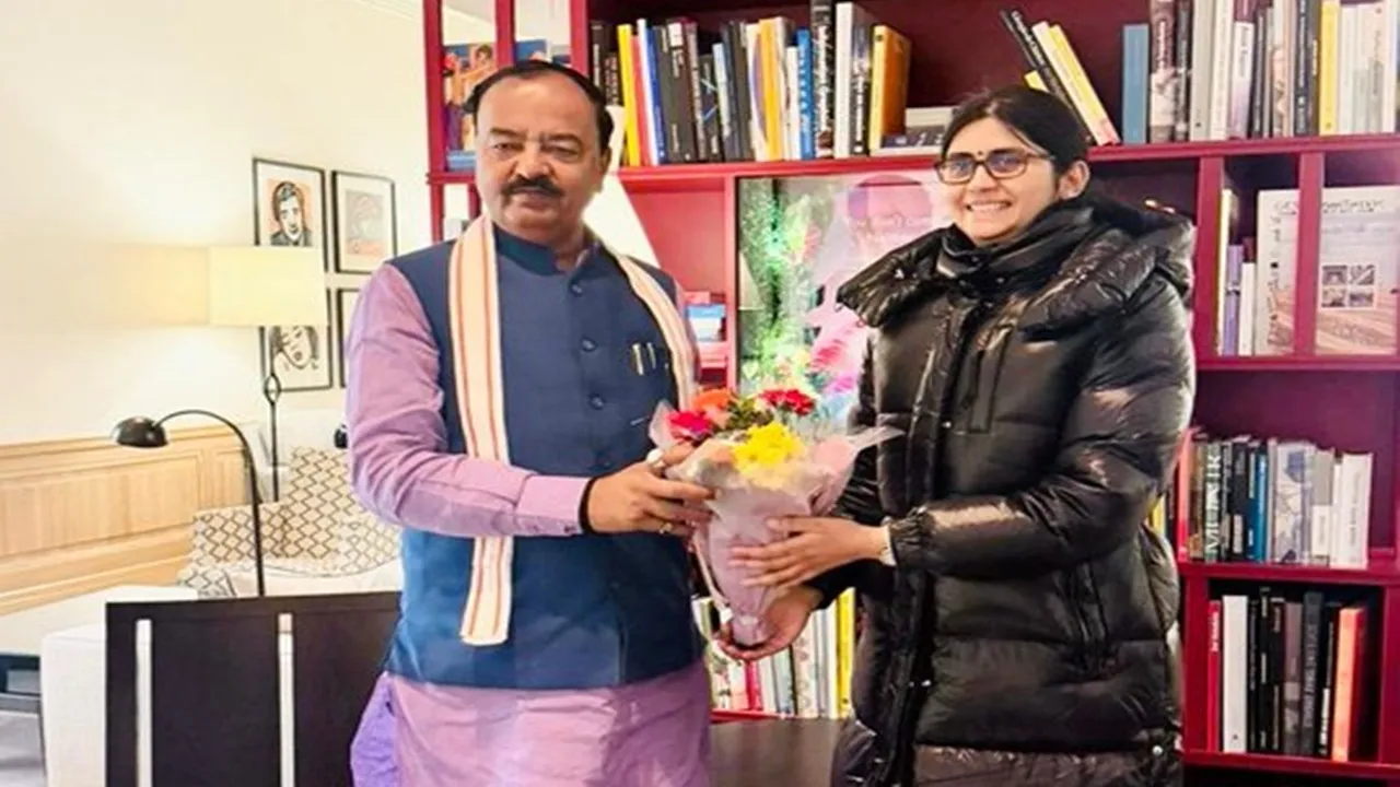 जर्मनी पहुंचे उप मुख्यमंत्री केशव मौर्य, शुचिता किशोर ने किया स्वागत, निवेशकों से करेंगे संवाद 