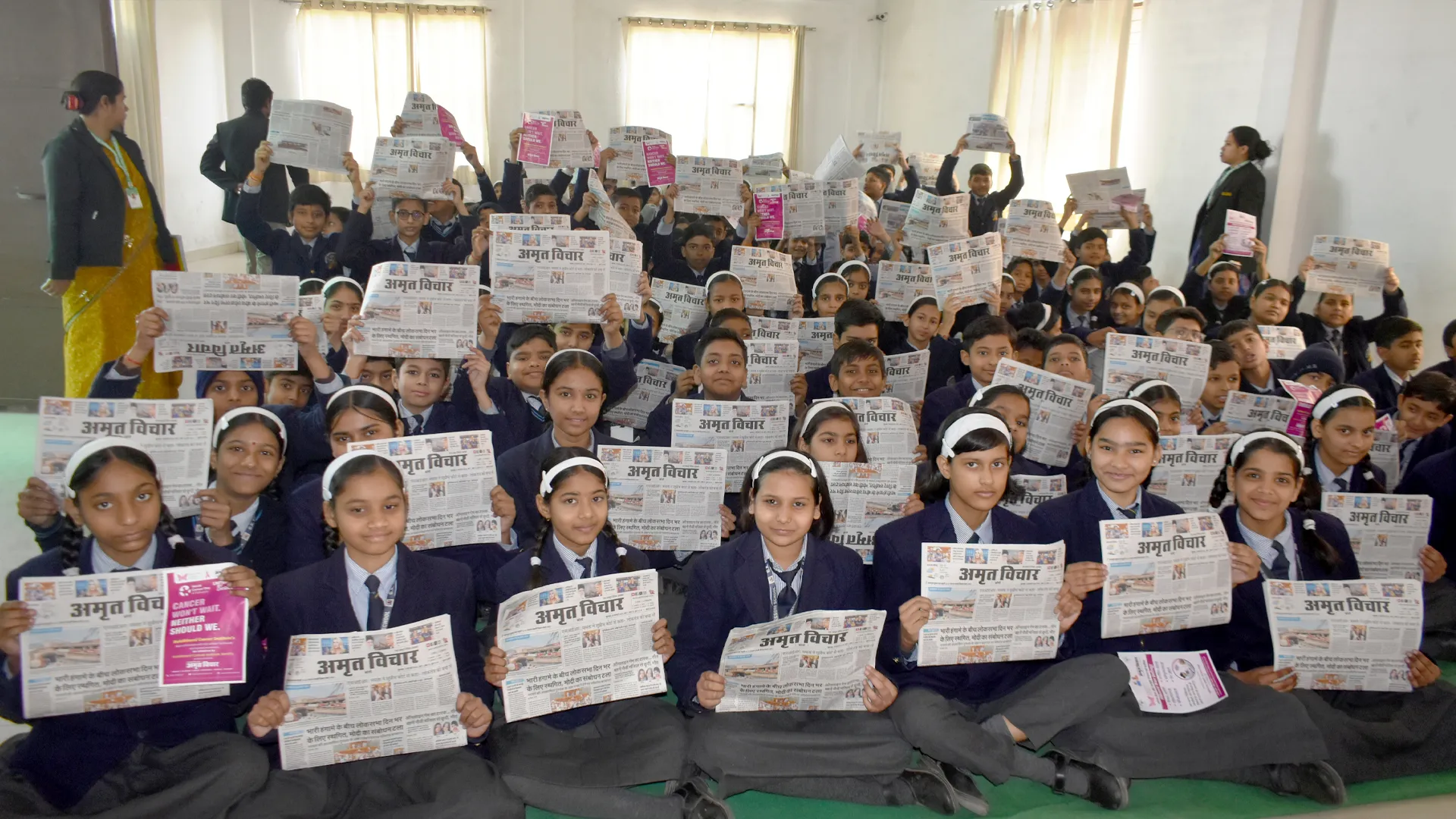 Bareilly : छात्रों को बताए कैंसर के लक्षण और बचाव के तरीके