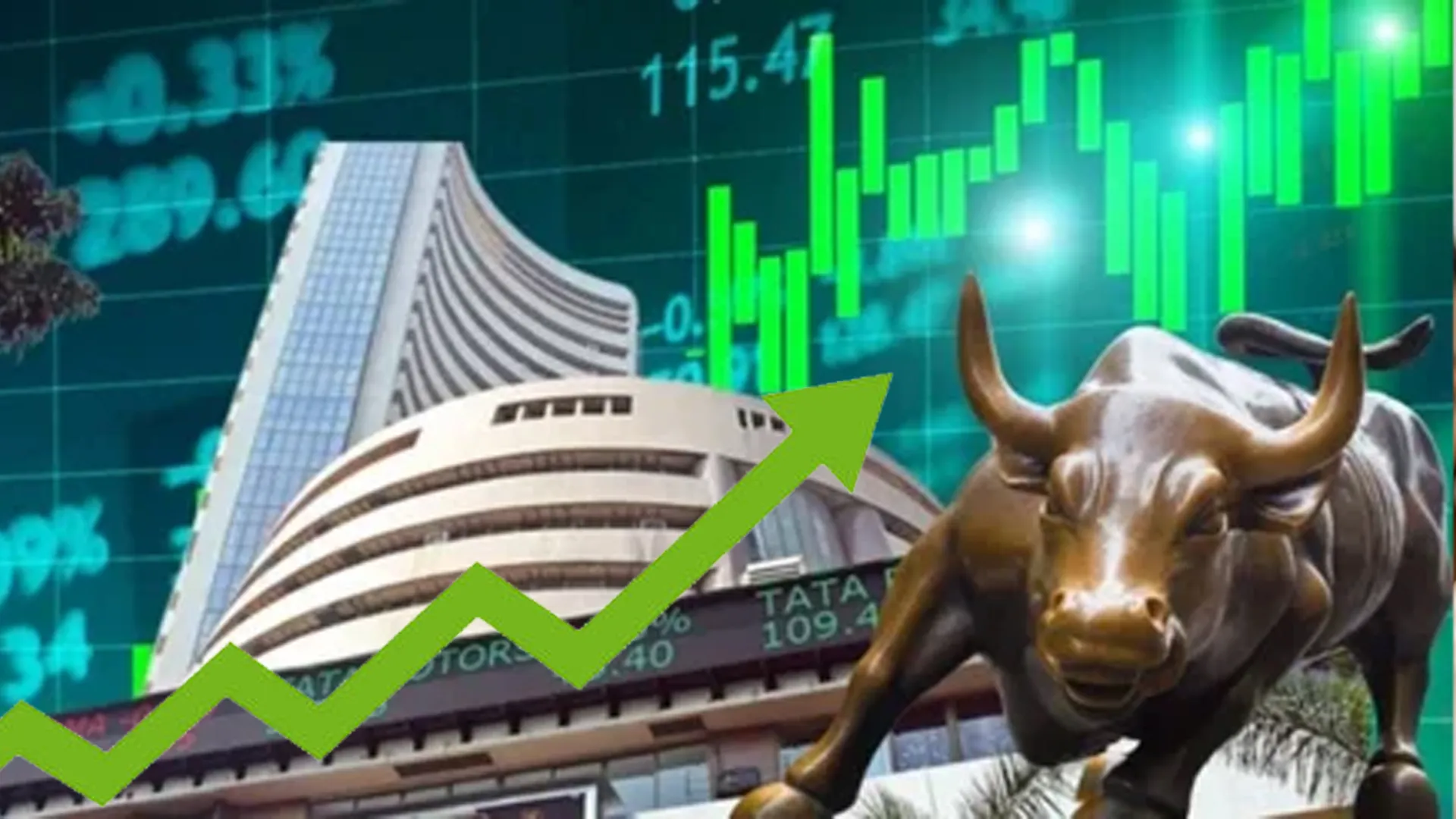 सेंसेक्स में 485 अंक की बढ़त के साथ बंद हुआ शेयर बाजार