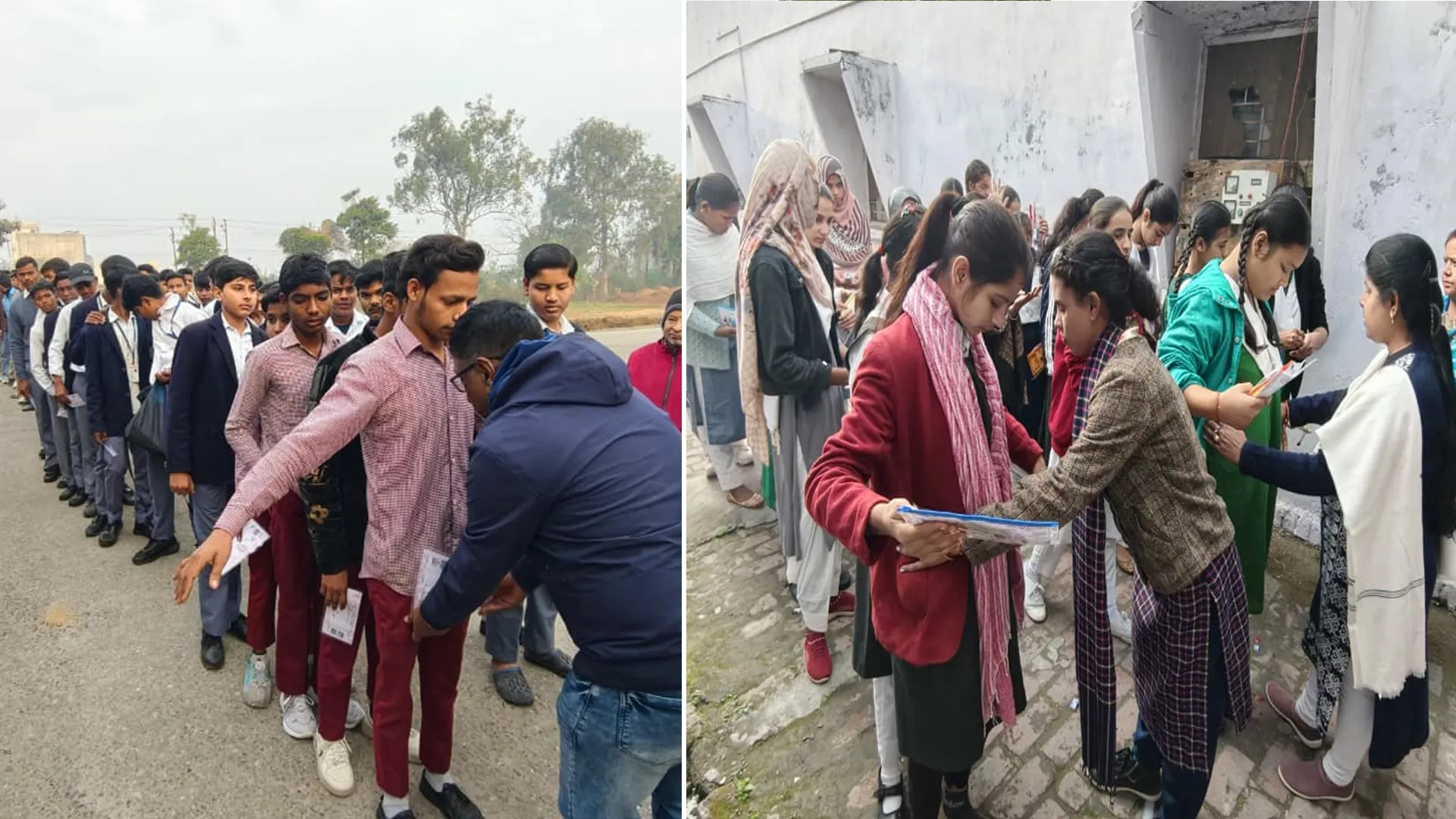 Rampur : कड़ी सुरक्षा के साथ यूपी बोर्ड परीक्षा बुधवार से हुई शुरू