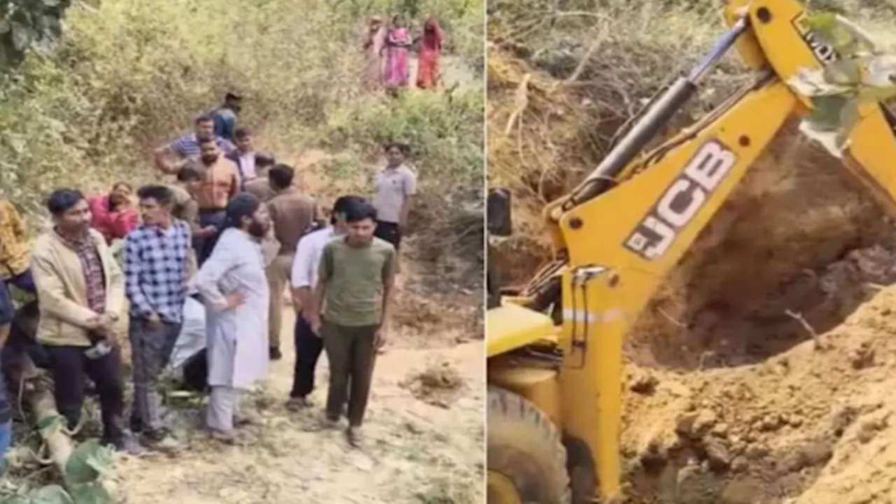 सोनभद्र : मिट्टी का टीला खिसकने से तीन महिलाओं की मौत, दो घायल 