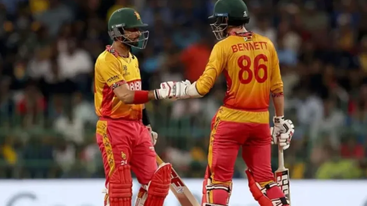  टी20 विश्व कप 2026 : अस्ट्रेलिया के बाद अब श्रीलंका को जिम्बाब्वे ने 6 विकेट से  रौंदा, ब्रायन बेनेट ने जड़ा अर्धशतक