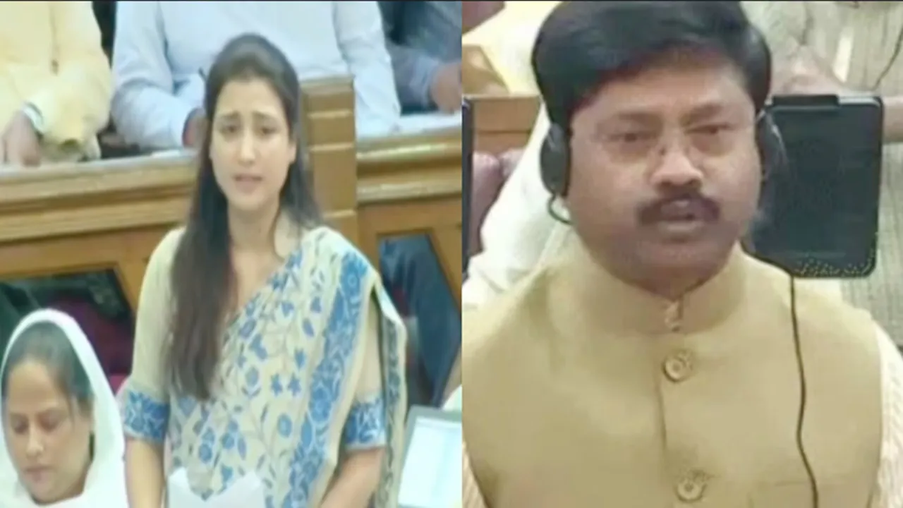 UP Budget Session:  सपा विधायक के सवालों पर गरमाया सदन में माहौल, मंत्री नंद गोपाल गुप्ता के जवाब पर हुआ हंगामा 