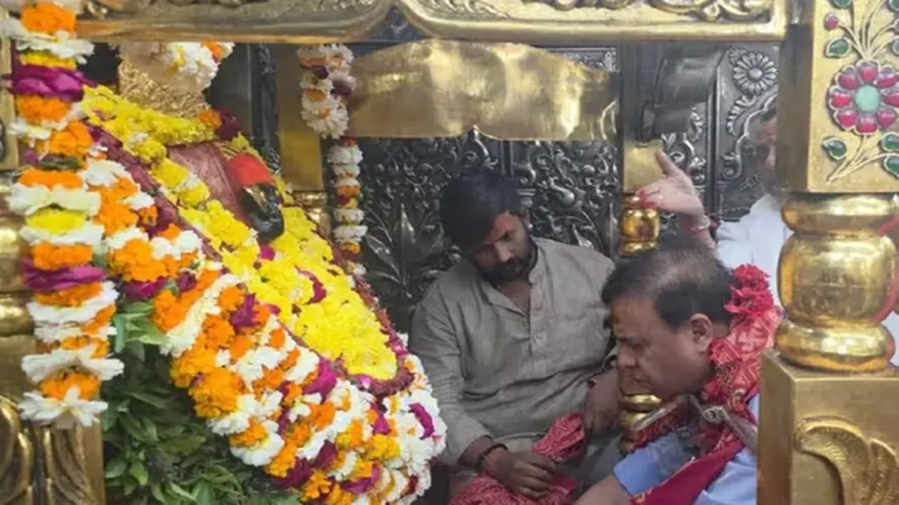 असम के मुख्यमंत्री हिमंत बिस्वा सरमा ने मां विंध्यवासिनी के दरबार में लगाई हाजिरी, राहुल गांधी पर साधा निशाना