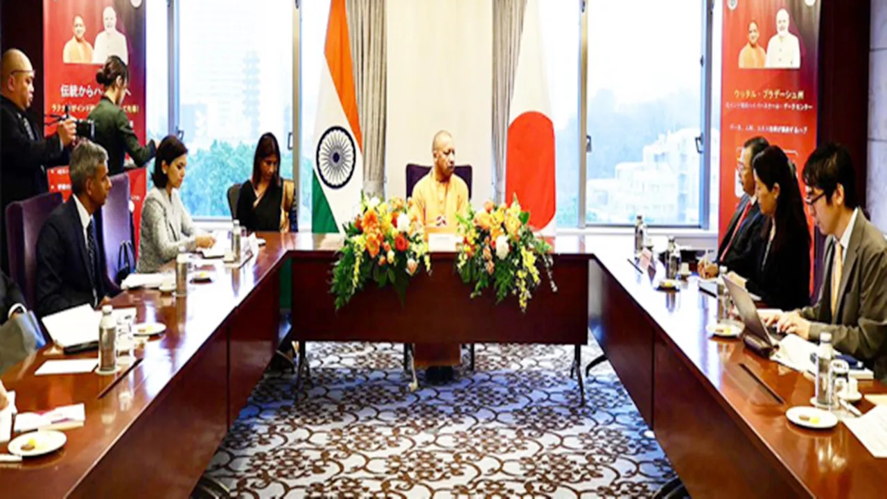 सीएम योगी का जापान दौरा : यात्रा के पहले दिन 11 हजार करोड़ रुपये के एमओयू पर हस्ताक्षर, ताबड़तोड़ बैठकें जारी