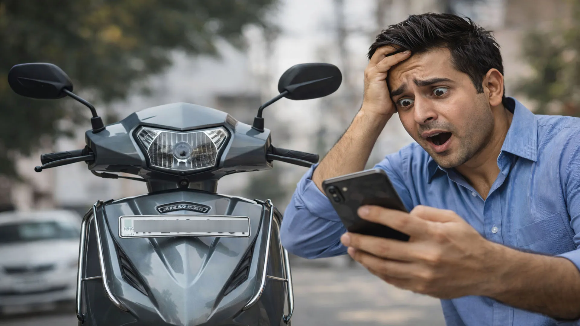 Bareilly: चलान का मैसेज आया तो पैरो तले खिसकी जमीन, कोई और इस्तेमाल कर रहा था नंबर प्लेट