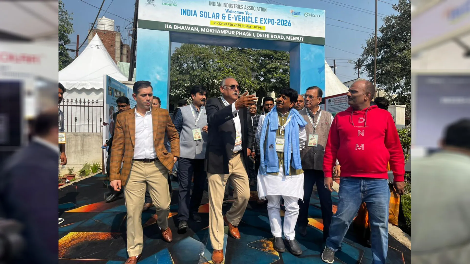 UP : इंडिया सोलर एंड ई-व्हीकल एक्सपो में लगा उद्यमियों का जमावड़ा