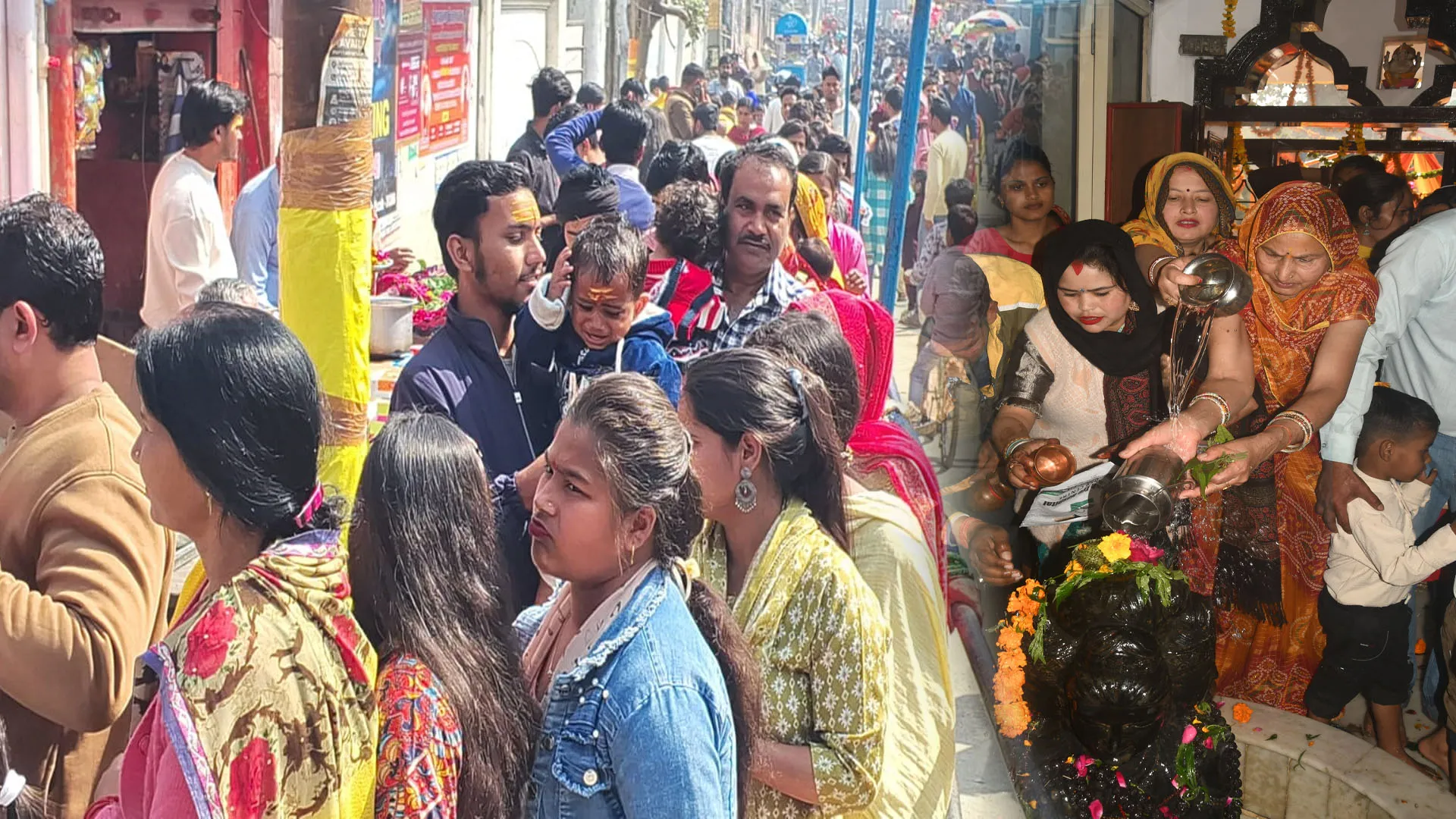 महाशिवरात्रि: शिवालयों में गूंजे बम-बम भोले के जायकारे, नाथ मंदिरों में जलाभिषेक को उमड़ा आस्था का सैलाब