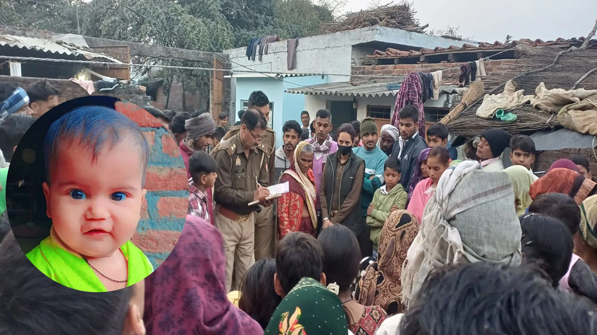 Bareilly : मीरगंज के सिमरिया गांव में गड्ढे में डूबने से तीन साल की बच्ची की मौत