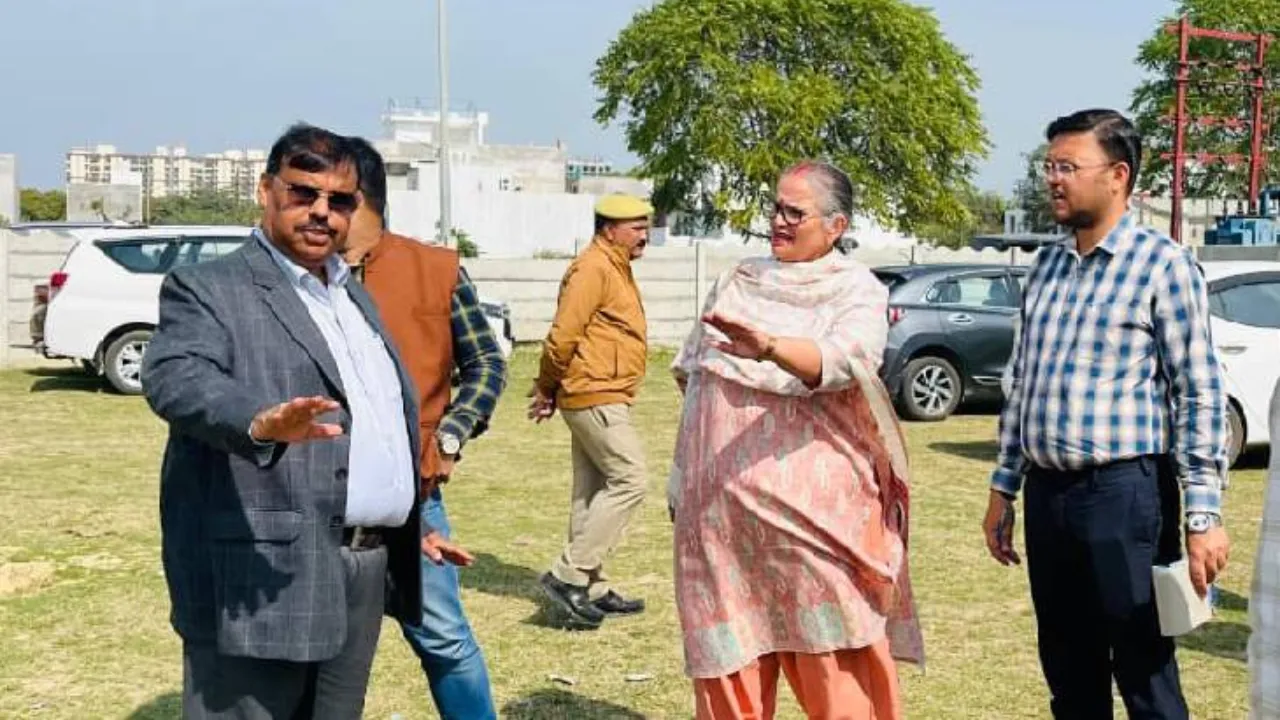 खाली भूमि में मैरिज लॉन और पार्किंग बनाएगा नगर निगम, आय बढ़ाने की तैयारी में महापौर ने किया निरीक्षण