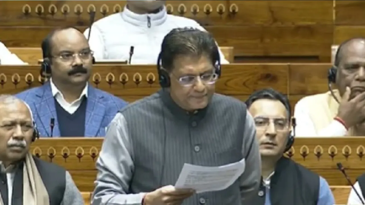 Budget Session: अमेरिका के साथ ट्रेड डील को पीयूष गोयल ने बताया ऐतिहासिक, बोले - हम कृषि क्षेत्र की सुरक्षा सुनिश्चित करने में सफल