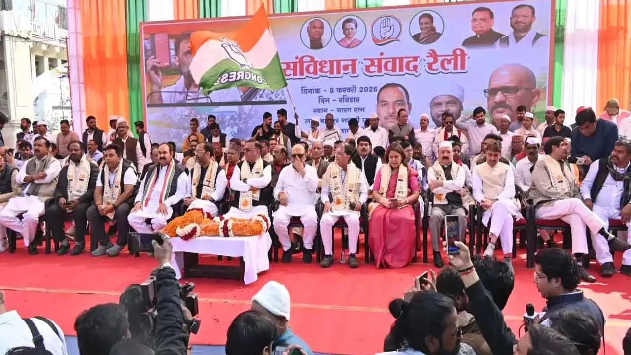 हजारों करोड़ खर्च करने के बाद भी गंगा पहले से अधिक प्रदूषित, कांग्रेस ने संविधान संवाद रैली में जमकर साधा केन्द्र सरकार पर निशाना