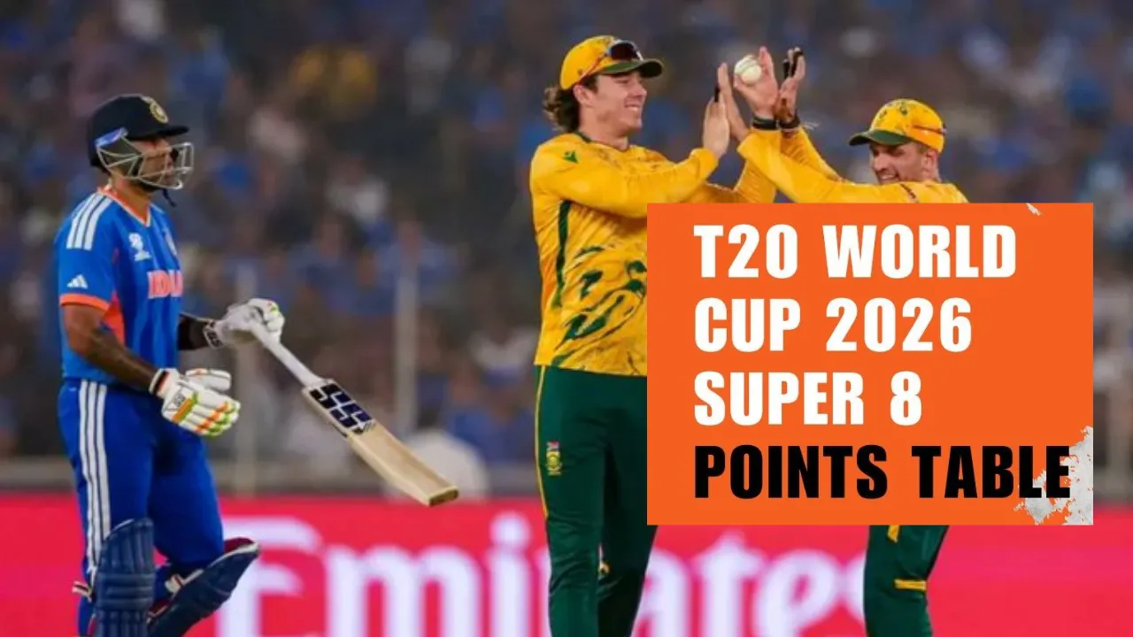 T20 World Cup 2026 Super 8: भारत की हार के बाद अंक तालिका में बड़ा उलटफेर, जानें ग्रुपों का हाल
