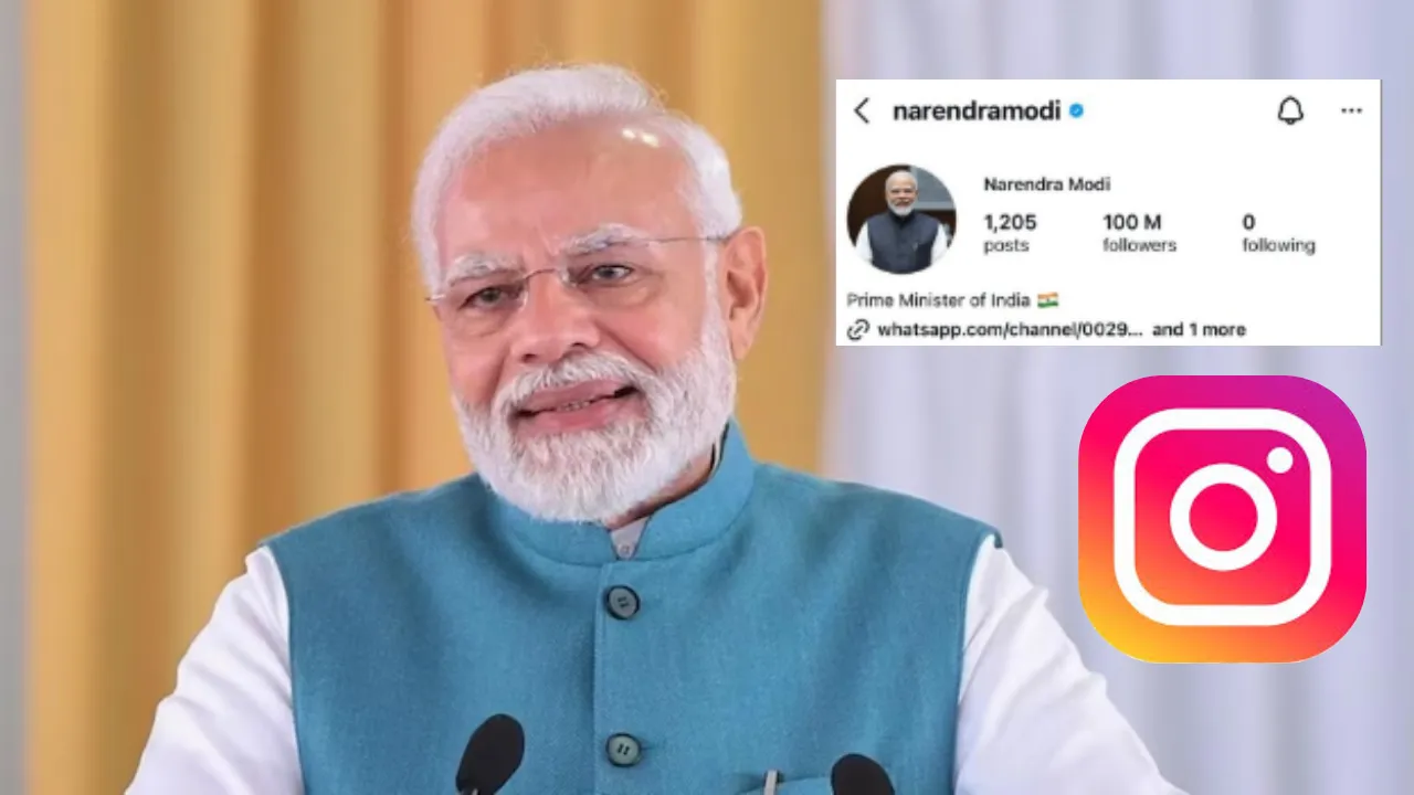 प्रधानमंत्री मोदी की बढ़ी पॉपुलैरिटी: इंस्टाग्राम पर 10 करोड़ फॉलोअर्स पार करने वाले बने दुनिया के पहले नेता
