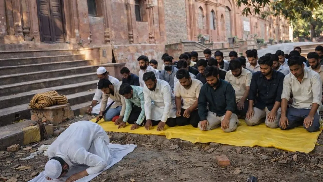 लखनऊ विश्वविद्यालय की लाल बारादरी में इफ्तार और नमाज पढ़ने वालों पर रिपोर्ट, कुल सचिव ने हसनगंज कोतवाली में दी तहरीर