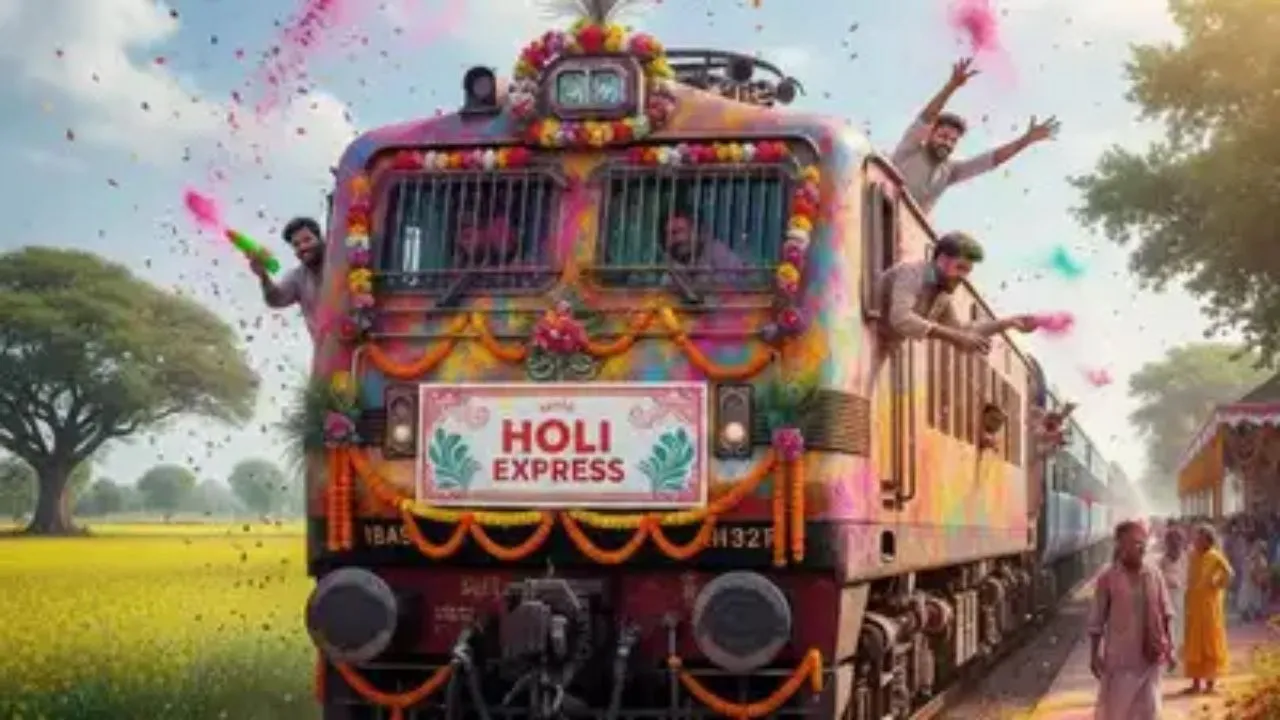 Holi Special Trains 2026: रेलवे चलाएगा होली स्पेशल ट्रेनें,  इन रूटों पर यात्रियों के लिए जारी किया शेड्यूल