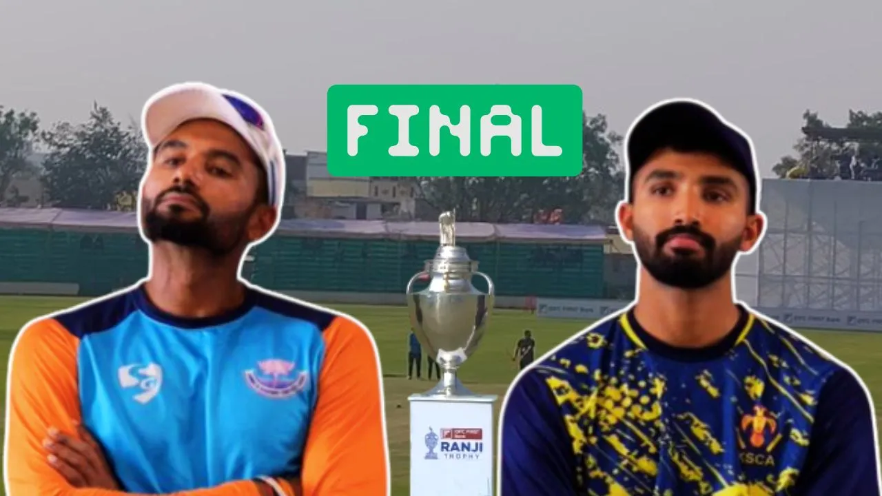  Ranji Final: शुरु हुआ फाइनल शो डाउन, बल्लेबाजी के लिए उतरी जम्मू कश्मीर 