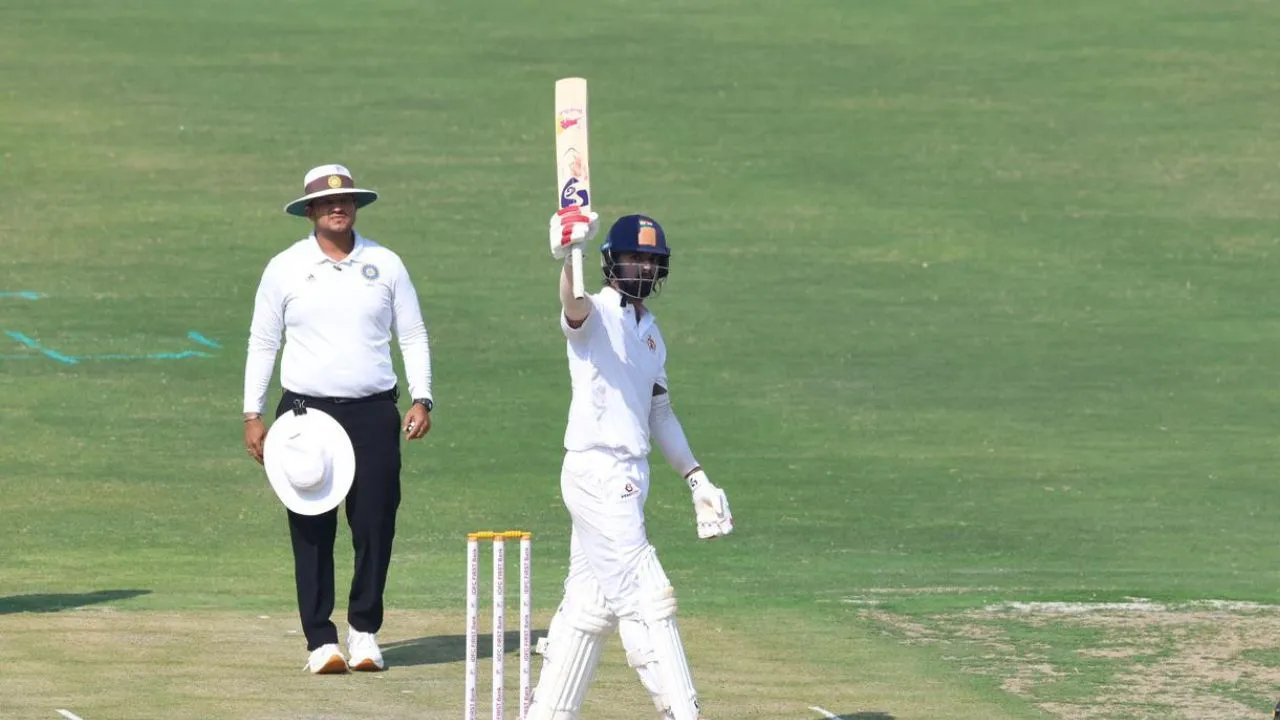  Ranji Semi-Finals: इकाना में रोमांचक रहा मुकाबला, राहुल और पडिक्कल के शतक से कर्नाटक के दो विकेट पर 355 रन 