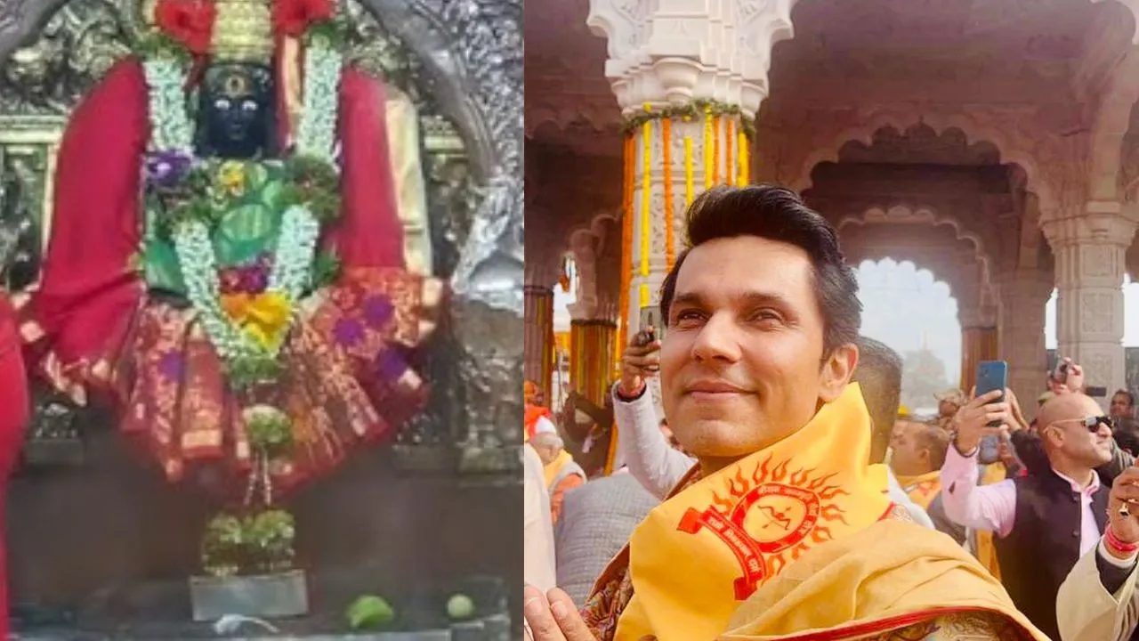  महालक्ष्मी के दरबार में हाजिरी लगाने पहुंचे रणदीप हुड्डा,  कोल्हापुर के अंबाबाई में दर्शन कर लिया आशीर्वाद 