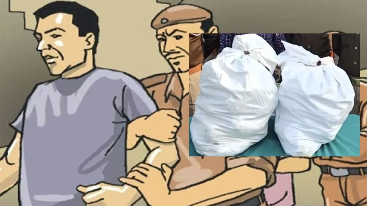 महाराजगंज मे 48 किलो चरस बरामद:  करोड़ों की खेप जब्त, पुलिस की चेकिंग में एक आरोपी गिरफ्तार