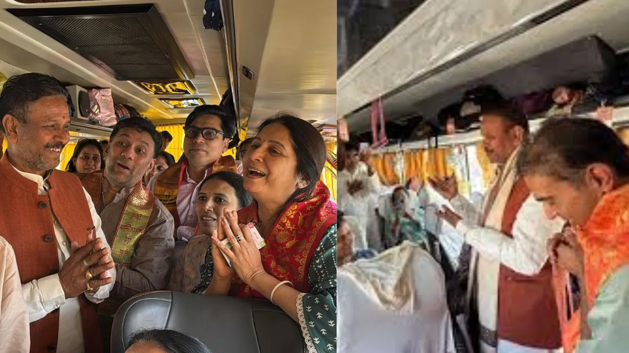  प्रयागराज पहुंचे हांगकांग के 350 जैन श्रद्धालु,  संगम में स्नान-पूजन कर अक्षयवट के किये दर्शन 