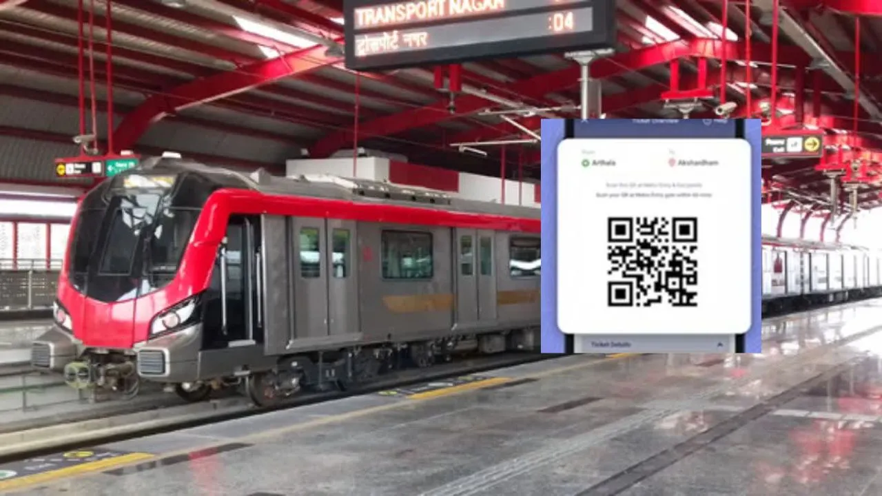  डिजिटल हुआ लखनऊ मेट्रो,  QR टिकटिंग की शुरुआत पहले यात्री, बने वत्सल बरन 