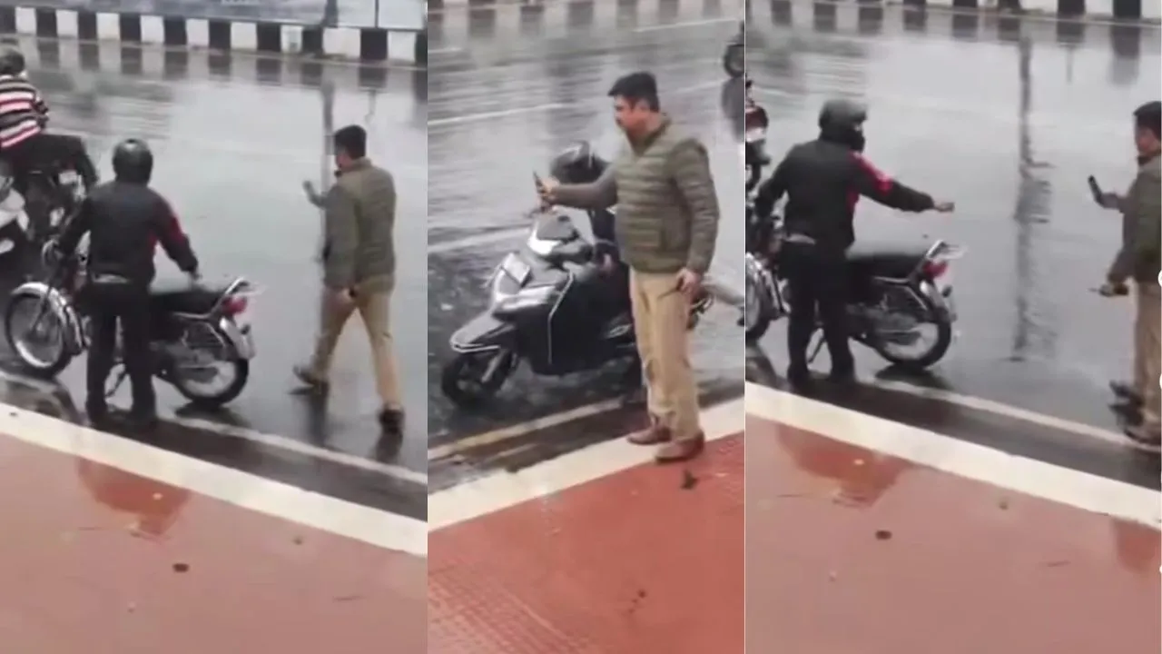  लखनऊ में बारिश... पुल के नीचे खड़े वाहनों की दरोगा ने खींची फोटो; वायरल वीडियो से कार्यशैली पर उठे सवाल