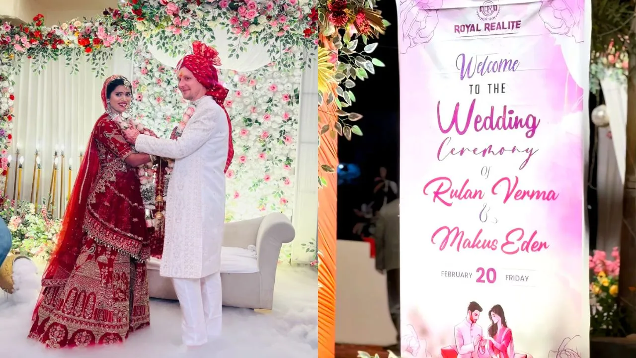  बाराबंकी की बिटिया पर आया जर्मन का दिल, सात समंदर पार से बारात लेकर दुल्हनिया लेने पहुंचा विदेशी दूल्हा, हिंदू रीति-रिवाज से रचाई शादी