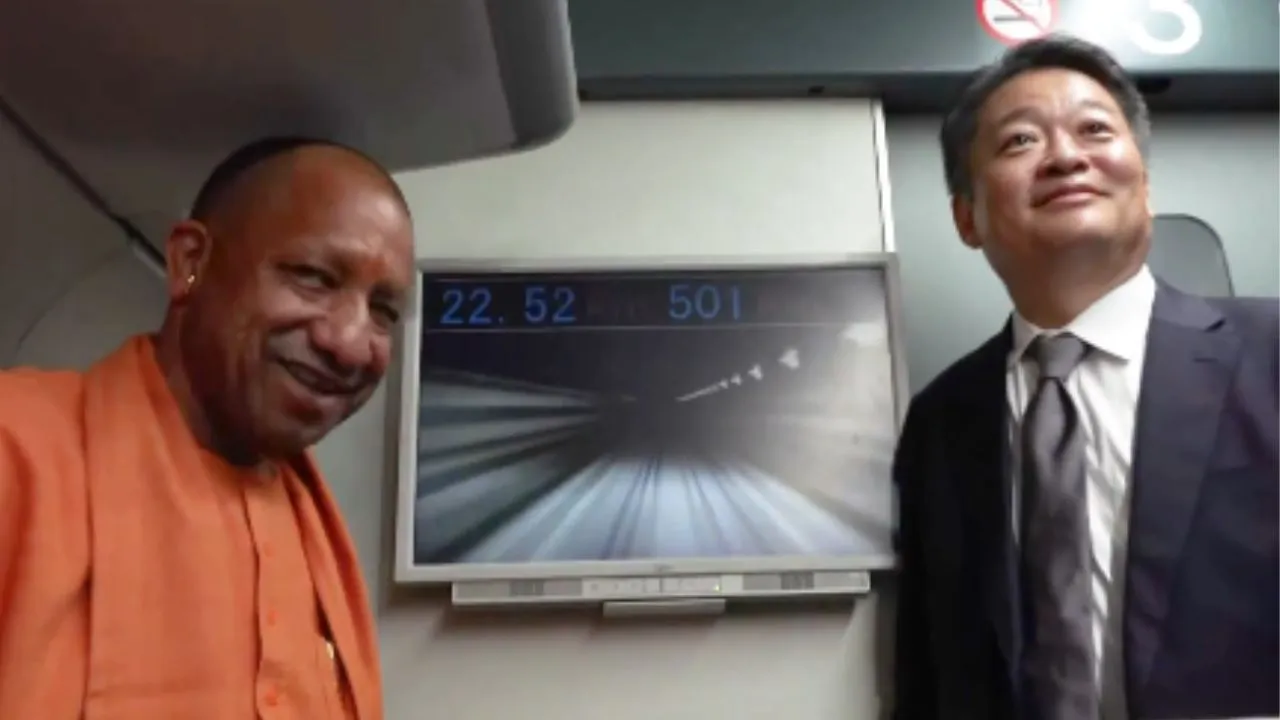 तकनीक की रफ्तार में भविष्य और नज़दीक, SCMaglev की सवारी कर बोले सीएम योगी