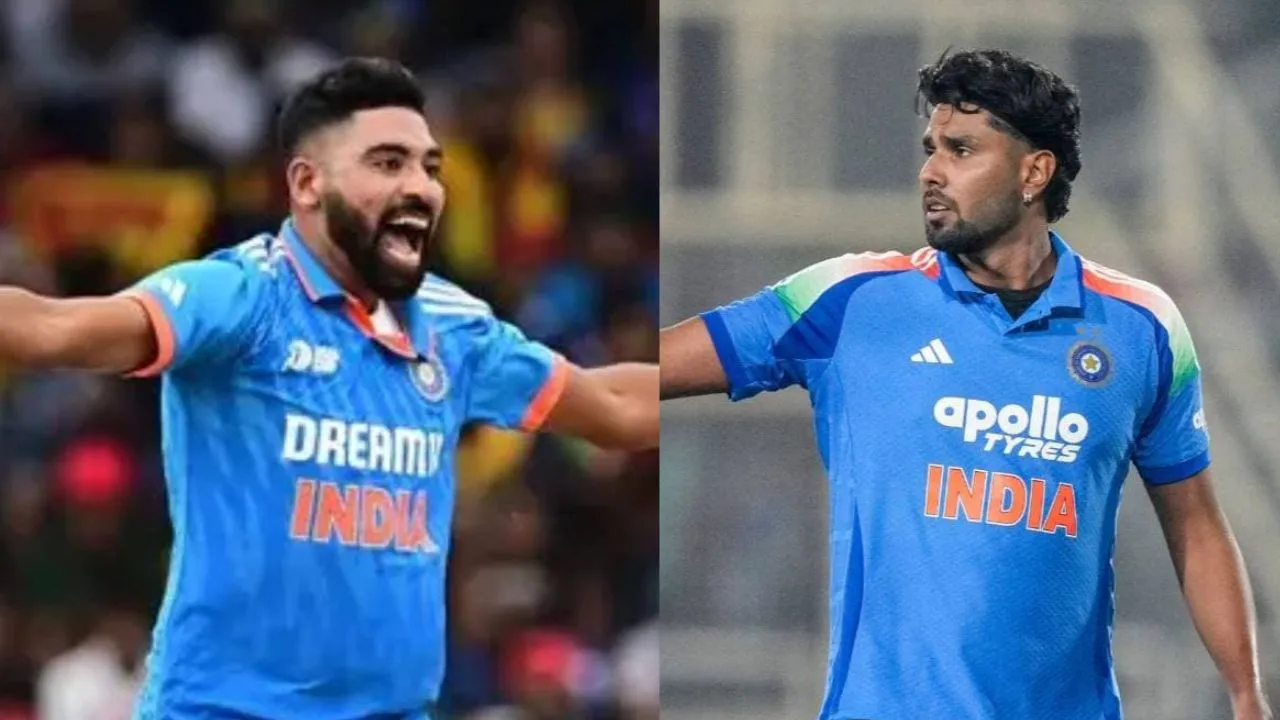  T20 WC 2026: भारतीय टीम में शामिल हुए सिराज... चोट के कारण हर्षित राणा बाहर, देखे कैसा है टीम इंडिया का स्क्वाड