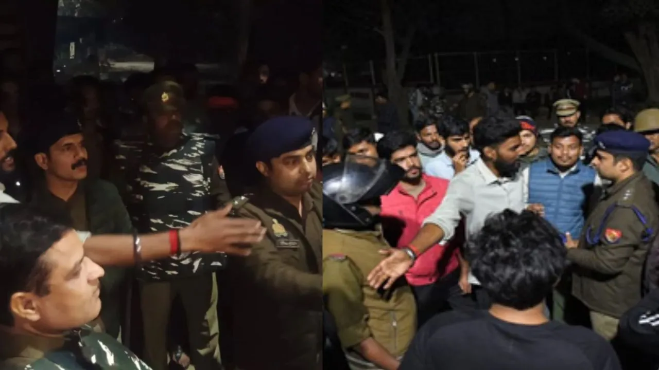 बीएचयू हॉस्टल के बाहर फायरिंग,  गुस्साए छात्रों ने किया प्रदर्शन, कार्रवाई की मांग