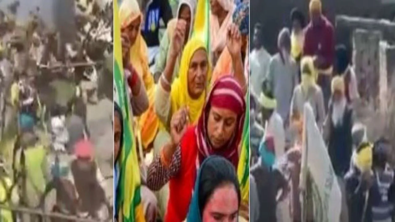 पंजाब के बठिंडा में किसानों का प्रदर्शन हुआ हिंसक : सुरक्षाकर्मियों ने आंसू गैस के गोले दागे 