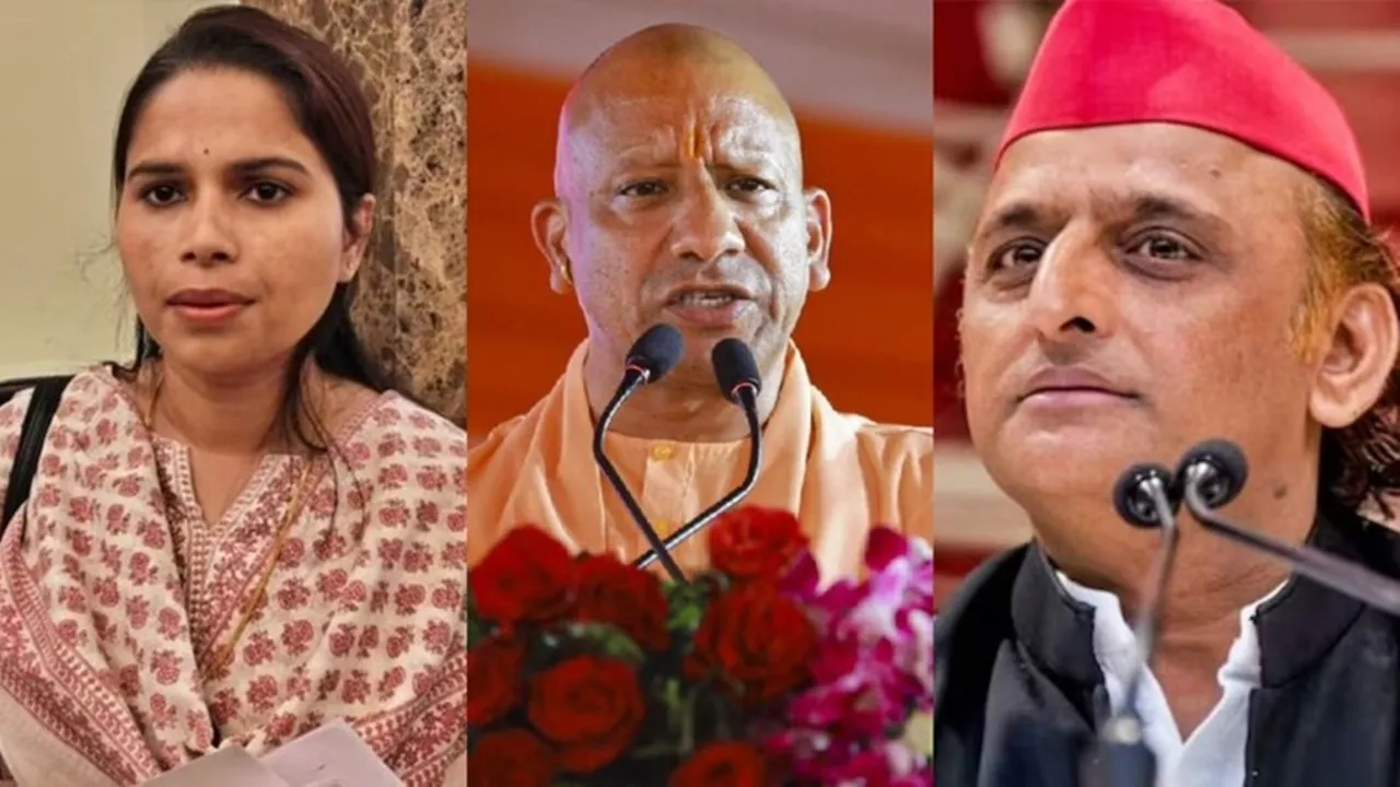 विधायक पूजा पाल ने मुख्यमंत्री योगी को बताया 